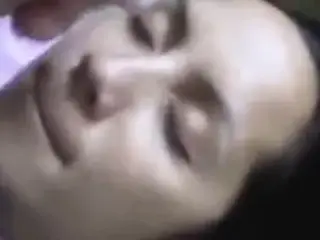 Horny Mexican wife gets a thick facial