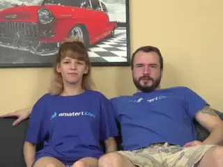 He met a horny girl on a dating site