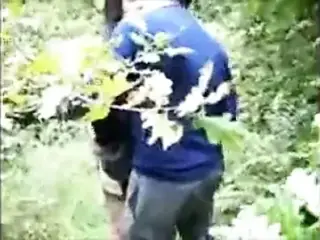 Old whore in the woods