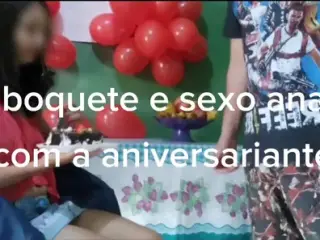 fucking the birthday girl's ass