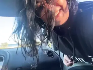 Maya Gets Into a Stranger's Car and They Fuck in the Parking Lot