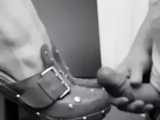 Retro Platform Clogs Cumshot