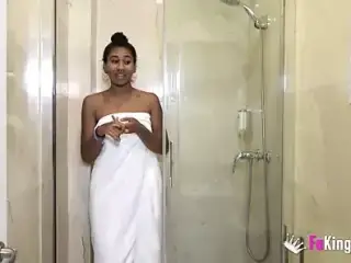 Mulatta babe fucks other dudes to spite her sexless BF
