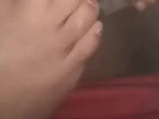 Jerking off with Desi Feet and soles