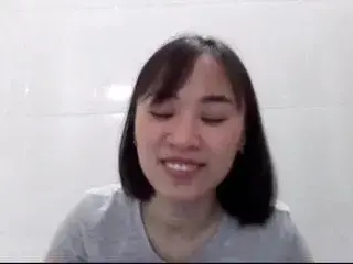 Watch me finger my sweet Vietnamese pussy for first time