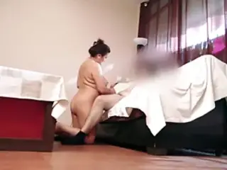 Esperanza quit being a teacher and became a chubby porn model