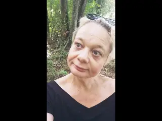 Mature Milf Looking for a stranger in the woods to suck and jerk him off thoroughly until he cums in my mouth