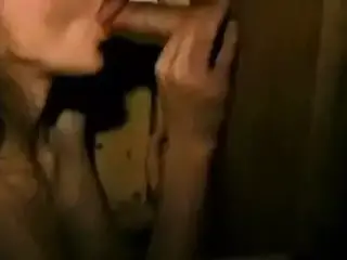 Amateur Sucking Cock at the Porn Theater