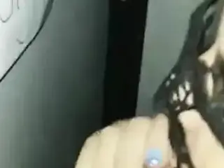 BBC Glory Hole Cum in Mouth