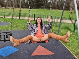Naughty at the playground
