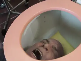 toilet slave foot torment