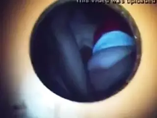 watching wife through glory hole