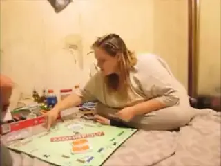 Wife Loses at Monopoly and Sells Her Pussy For a Bank Loan To Keep Playing