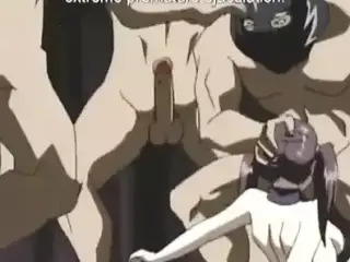 Anime bukkake whore fucked