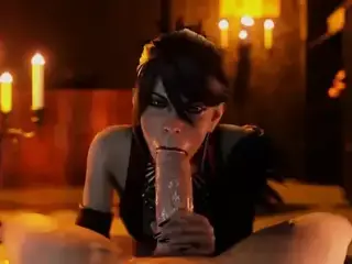 Morrigan Blowjob