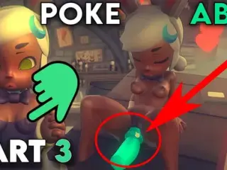 Poke Abby By Oxo potion (Gameplay part 3) Sexy Bunny Girl