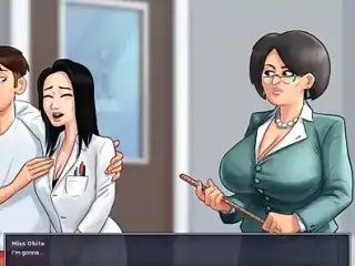 Summer TimeSaga – Asian Bitch Miss Okita Has Hardocre Fuck