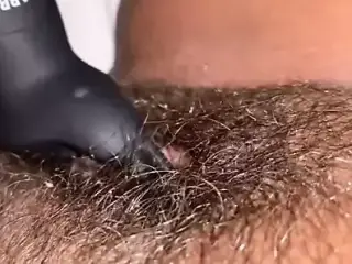 Vibrator masturbation while sexting