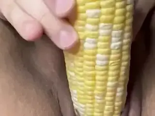 Betsy makes a quick corn video