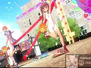 mmd r18 Sing & Smile with Libeccio while fucking in the public 3d hentai