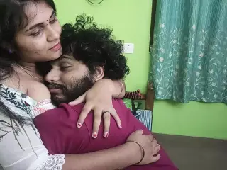 Vaishnavy and Sharun Raj hot boobs romance, Mallu couple hot boobs kiss, Couple hot boobs press, Mallu boobs press romance