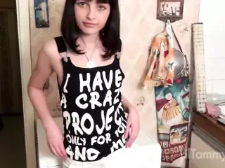 Clit play teen little tammy touches herself