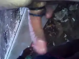 Slapping my cock and balls 1