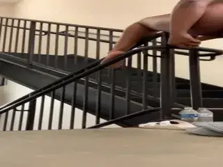 Masturbating in the Courthouse Stairwell