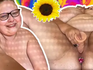 BBW TEEN DOUBLE PENETRATION!!!  ANAL and Pussy