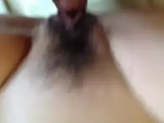 Hairy squirting pussy