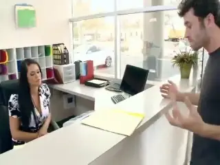 She gets fucked hard at the DMV