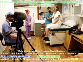 VERY Pregnant Standardized Patient Nova Maverick Is Examined By Nurse Stacy Shepard, Nurse Raven Rogue and Doctor Tampa!