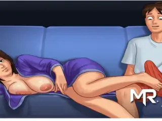 SummertimeSaga - Mature Mom Watches an Erotic E1 # 48