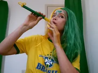 Brazilian Miss in Best world Cup by Yummy Brazilian girl