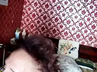 Very old granny gets cum in mouth