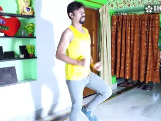 Yoga Teachers wants to play some naughty game with his Sexy Girl ( Hindi Audio )