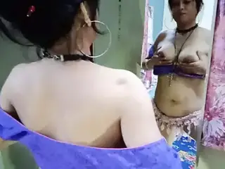 Village deshi bhabhi enjoy sex with sex toy finger ing her hot clot,boobs,nippal