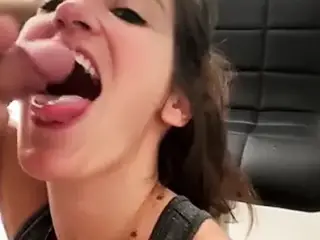 Delicious cum for a cheating woman