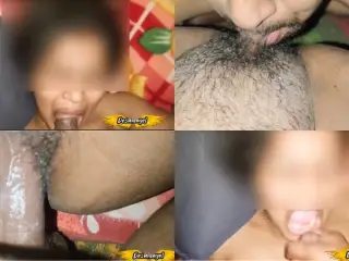 Indian girl injoying Hir pussy licking, Desi Girlfriend Chudai & blowjob cum in mouth, Indian girlfriend Hard sex & deepthroat