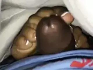 Cumshot from BBC Undercover From Footjob
