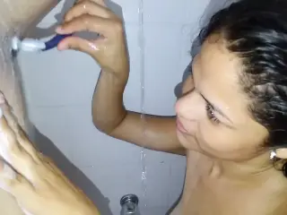 teen’s hairy armpits licking and shaving for more sucking, licking armpits, nasty fetish