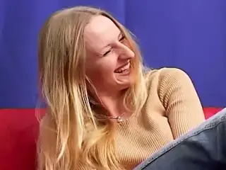 Beautiful German teen gets her hungry mouth filled with warm cum