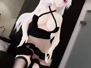 MMD White Yowane Haku