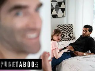 PURE TABOO Creepy Pervert Professor Keeps Showing Up Whenever Melody Marks & Her Boyfriend Have Sex