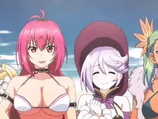 Bikini Warriors fanservice compilation