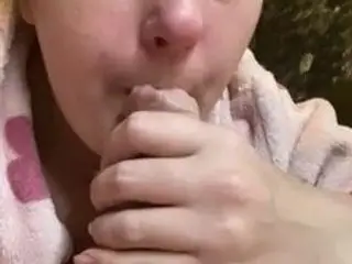 StepDaddies morning blowjob