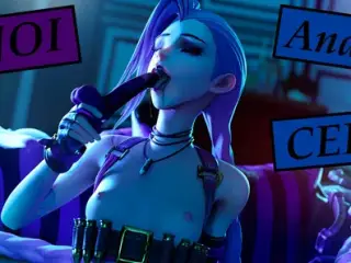 Spanish audio JOI with Jinx. Anal JOI and CEI.
