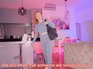 Jealous Husband Checks Pussy After Workout