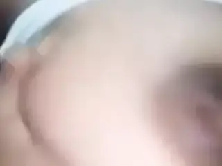 Homely busty Indian girl fingering pussy