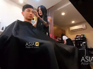 ModelMedia Asia-Barber Shop Bold Sex-Ai Qiu-MDWP-0004-Best Original Asia Porn Video